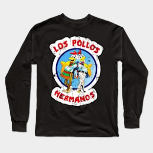 Los Pollos Hermanos Vintage Style Long Sleeve T-Shirt